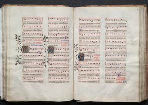 Het Gotha Missaal: Fol. 60r, Tekst, ca. 1375