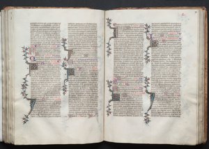Het Gotha Missaal: Fol. 93r, Tekst, ca. 1375