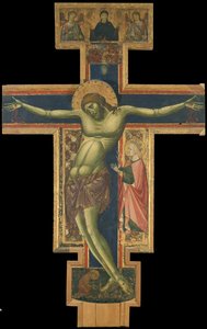 Kruisiging door Master of the Borgo Crucifix
