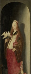 Sint Cecilia, rechtervleugel van een drieluik