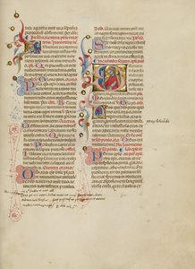 Initialen I: Sint Valentinus; Initialen S: Sint Pieter