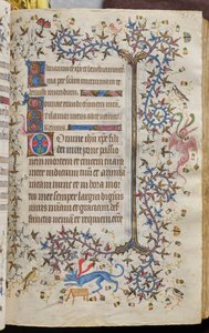 Getijden van Karel de Edele, koning van Navarra (1361-1425): fol. 129r, Tekst