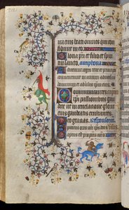 Getijden van Karel de Edele, koning van Navarra (1361-1425): fol. 171v, Tekst door Master of the Brussels Initials and Associates