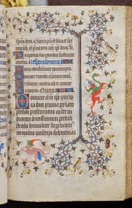 Getijden van Karel de Edele, koning van Navarra (1361-1425): fol. 172r, Tekst door Master of the Brussels Initials and Associates