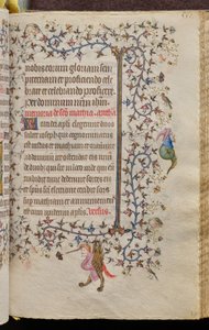 Getijden van Karel de Edele, koning van Navarra (1361-1425): fol. 270r, Tekst door Master of the Brussels Initials and Associates