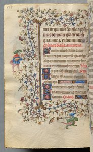 Getijden van Karel de Edele, koning van Navarra (1361-1425): fol. 278v, Tekst door Master of the Brussels Initials and Associates
