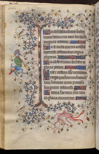 Getijden van Karel de Edele, koning van Navarra (1361-1425): fol. 53v, Tekst door Master of the Brussels Initials and Associates
