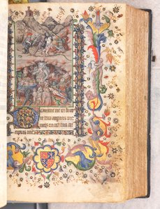 Getijdenboek van Karel de Edele, koning van Navarra 1361-1425: fol. 106r, Laatste Oordeel, ca. 1405