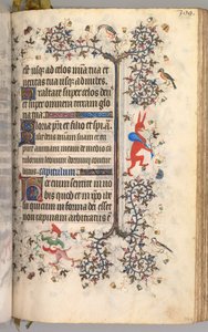 Uren van Karel de Edele, Koning van Navarra 1361-1425: fol. 194r, Tekst, c. 1405 door Master of the Brussels Initials and Associates