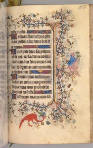 Uren van Karel de Edele, koning van Navarra 1361-1425: fol. 231r, tekst, ca. 1405 door Master of the Brussels Initials and Associates
