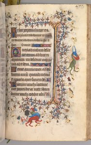 Getijdenboek van Karel de Edele, Koning van Navarra 1361-1425: fol. 233r, Tekst, ca. 1405 door Master of the Brussels Initials and Associates
