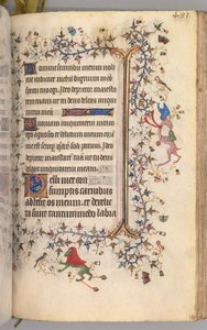 Uren van Karel de Edele, Koning van Navarra 1361-1425: fol. 236r, Tekst, ca. 1405 door Master of the Brussels Initials and Associates