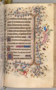 Getijdenboek van Karel de Edelmoedige, Koning van Navarra 1361-1425: fol. 237r, Tekst, ca. 1405 door Master of the Brussels Initials and Associates