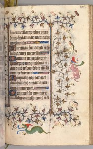 Getijdenboek van Karel de Edele, koning van Navarra 1361-1425: fol. 247r, Tekst, c. 1405 door Master of the Brussels Initials and Associates