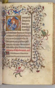 Uren van Karel de Edele, Koning van Navarra 1361-1425, fol. 274r, St. Stefanus, c. 1405