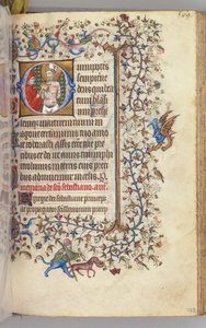 Getijdenboek van Charles de Edele, Koning van Navarra 1361-1425, fol. 279r, St. Basins, c. 1405