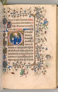 Getijdenboek van Karel de Edele, koning van Navarra 1361-1425, fol. 291v, St. Louis, ca. 1405