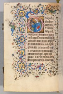 Getijdenboek van Karel de Edele, Koning van Navarra 1361-1425, fol. 305v, St. Martha, c. 1405