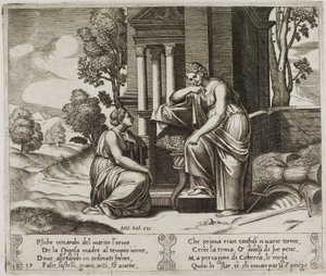 Ceres weigert Psyche hulp