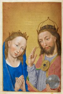 Christus en de Maagd Maria