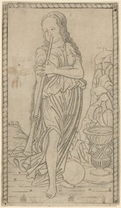 Calliope door Master of the E Series Tarocchi