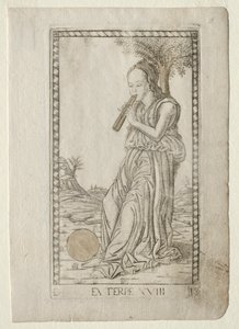Euterpe (muziek, lyrische poëzie) (uit de Tarocchi-serie D: Apollo en de Muzen, #18)