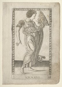 Logica (uit de Tarocchi-serie C: Vrije Kunsten, #22) door Master of the E Series Tarocchi