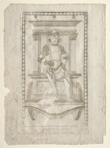 Mars uit de Tarocchi, serie A: Firmamenten van het Universum, #45