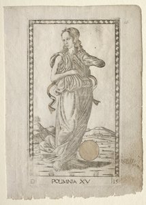 Polyhymnia (heroïsche hymnes) (uit de Tarocchi-serie D: Apollo en de Muzen, #15) door Master of the E Series Tarocchi