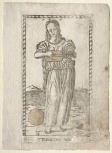 Terpsichore (dans en zang) (uit de Tarocchi-serie D: Apollo en de Muzen, #13) door Master of the E Series Tarocchi