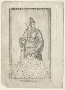 Theologie (uit de Tarocchi-serie C: Vrije Kunsten, #30) door Master of the E Series Tarocchi