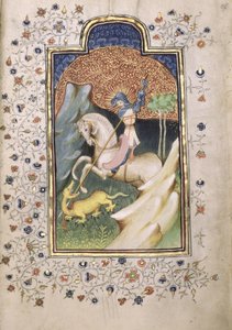 St. Joris vecht tegen de draak, 1420-30