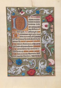 Getijdenboek van Koningin Isabella de Katholieke, Koningin van Spanje: Fol. 116r, ca. 1500 door Master of the First Prayerbook of Maximillian
