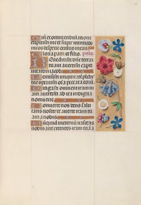 Getijdenboek van Koningin Isabella de Katholieke, Koningin van Spanje: Fol. 128r, ca. 1500 door Master of the First Prayerbook of Maximillian