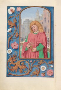 Uren van Koningin Isabella de Katholieke, Koningin van Spanje:  Fol. 171, Johannes de Evangelist