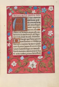 Getijdenboek van koningin Isabella de Katholieke, koningin van Spanje: Fol. 180r, c. 1500 door Master of the First Prayerbook of Maximillian