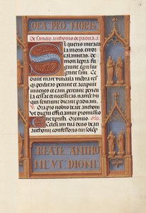 Getijdenboek van koningin Isabella de Katholieke, koningin van Spanje: Fol. 188r, ca. 1500 door Master of the First Prayerbook of Maximillian