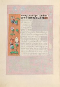 Getijdenboek van koningin Isabella de Katholieke, koningin van Spanje: Fol. 190v, ca. 1500 door Master of the First Prayerbook of Maximillian