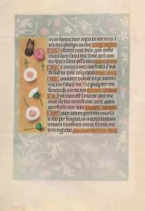 Uren van koningin Isabella de Katholieke, koningin van Spanje: Fol. 200v, c. 1500 door Master of the First Prayerbook of Maximillian