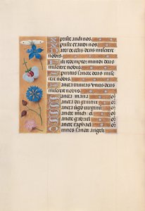 Getijdenboek van Koningin Isabella de Katholieke, Koningin van Spanje: Fol. 210v, c. 1500 door Master of the First Prayerbook of Maximillian