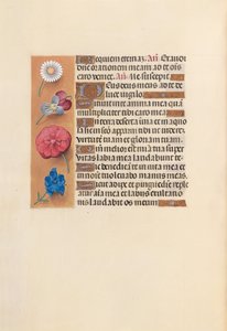 Uren van koningin Isabella de Katholieke, koningin van Spanje: Fol. 249v, c. 1500 door Master of the First Prayerbook of Maximillian
