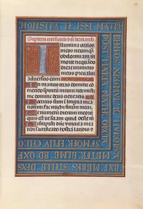 Uren van Koningin Isabella de Katholieke, Koningin van Spanje:  Fol. 268r door Master of the First Prayerbook of Maximillian