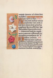 Uren van koningin Isabella de Katholieke, koningin van Spanje: Fol. 39v, ca. 1500 door Master of the First Prayerbook of Maximillian