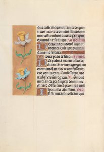 Uren van Koningin Isabella de Katholieke, Koningin van Spanje: Fol. 40v, ca. 1500 door Master of the First Prayerbook of Maximillian