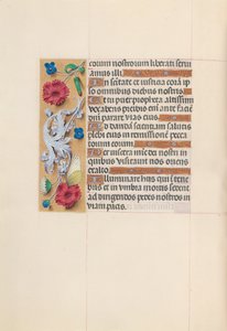 Getijdenboek van Koningin Isabella de Katholieke, Koningin van Spanje: Fol. 59v, ca. 1500 door Master of the First Prayerbook of Maximillian