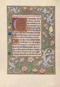 Getijdenboek van koningin Isabella de Katholieke, koningin van Spanje: Fol. 88r, ca. 1500 door Master of the First Prayerbook of Maximillian