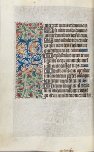 Getijdenboek Gebruik van Rouen: fol. 110v, ca. 1470