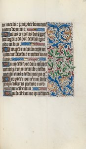 Getijdenboek Gebruik van Rouen: fol. 119r, ca. 1470 door Master of the Geneva Latini