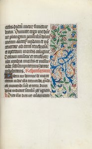 Getijdenboek Gebruik van Rouen: fol. 133r, ca. 1470 door Master of the Geneva Latini