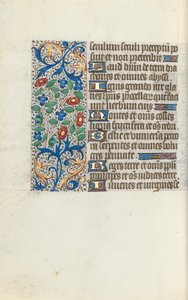 Getijdenboek Gebruik van Rouen: fol. 141v door Master of the Geneva Latini